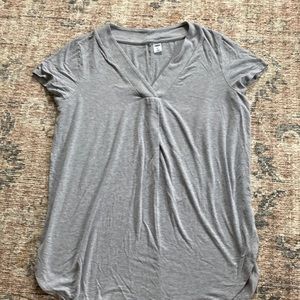 Old Navy Luxe gray tee
